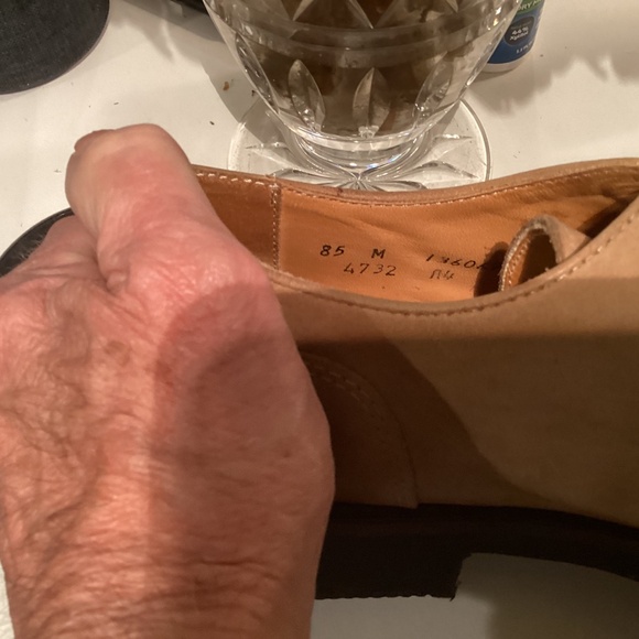 Men’s Cole Haan Suede Oxfords - 8.5 - Picture 4 of 4